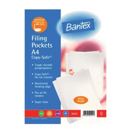 Bolsa plástica transparente-Bantex