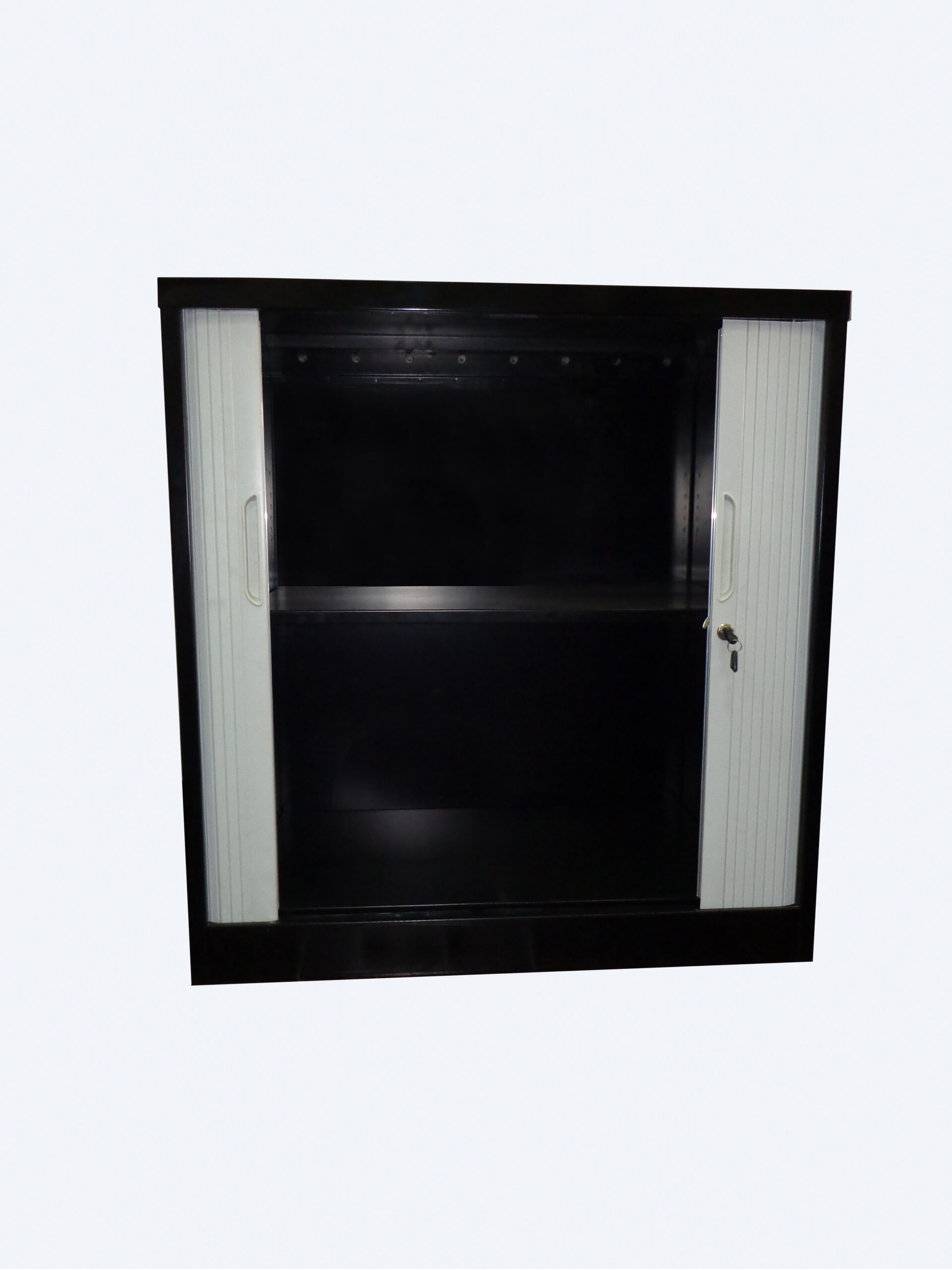 Armário com porta recolhível tipo persiana  modelo OffM-9