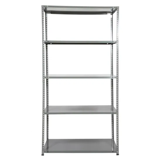 Estante metálica  de cantoneiras perfuradas